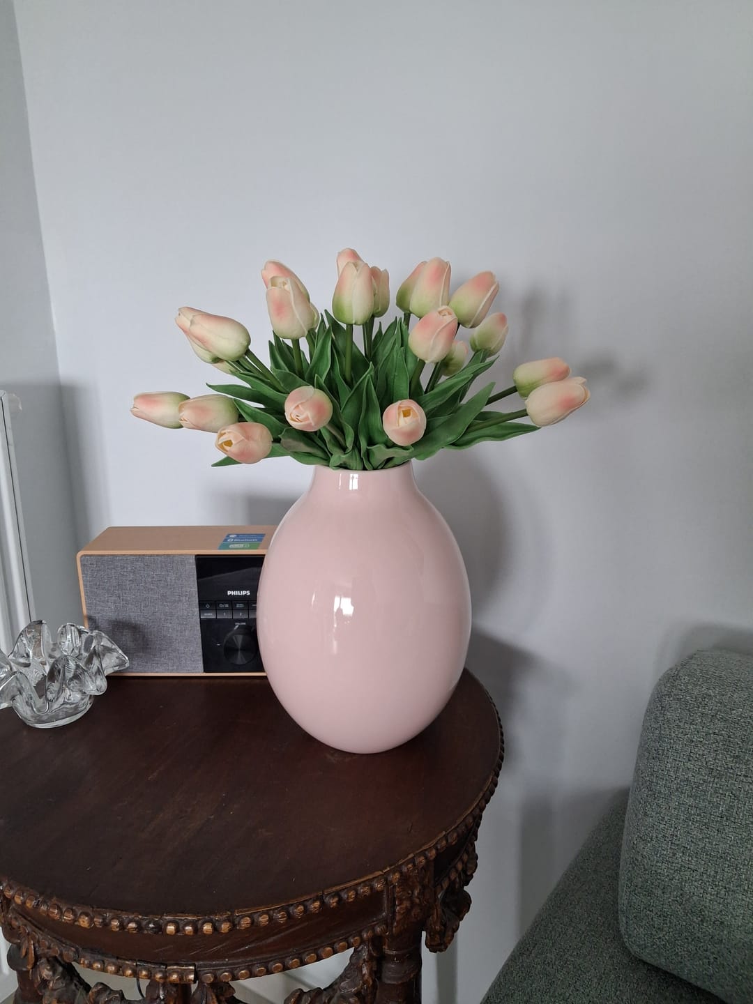 Customer photo review of Tulpen Boeket - Oud Roze (25 stengels)
