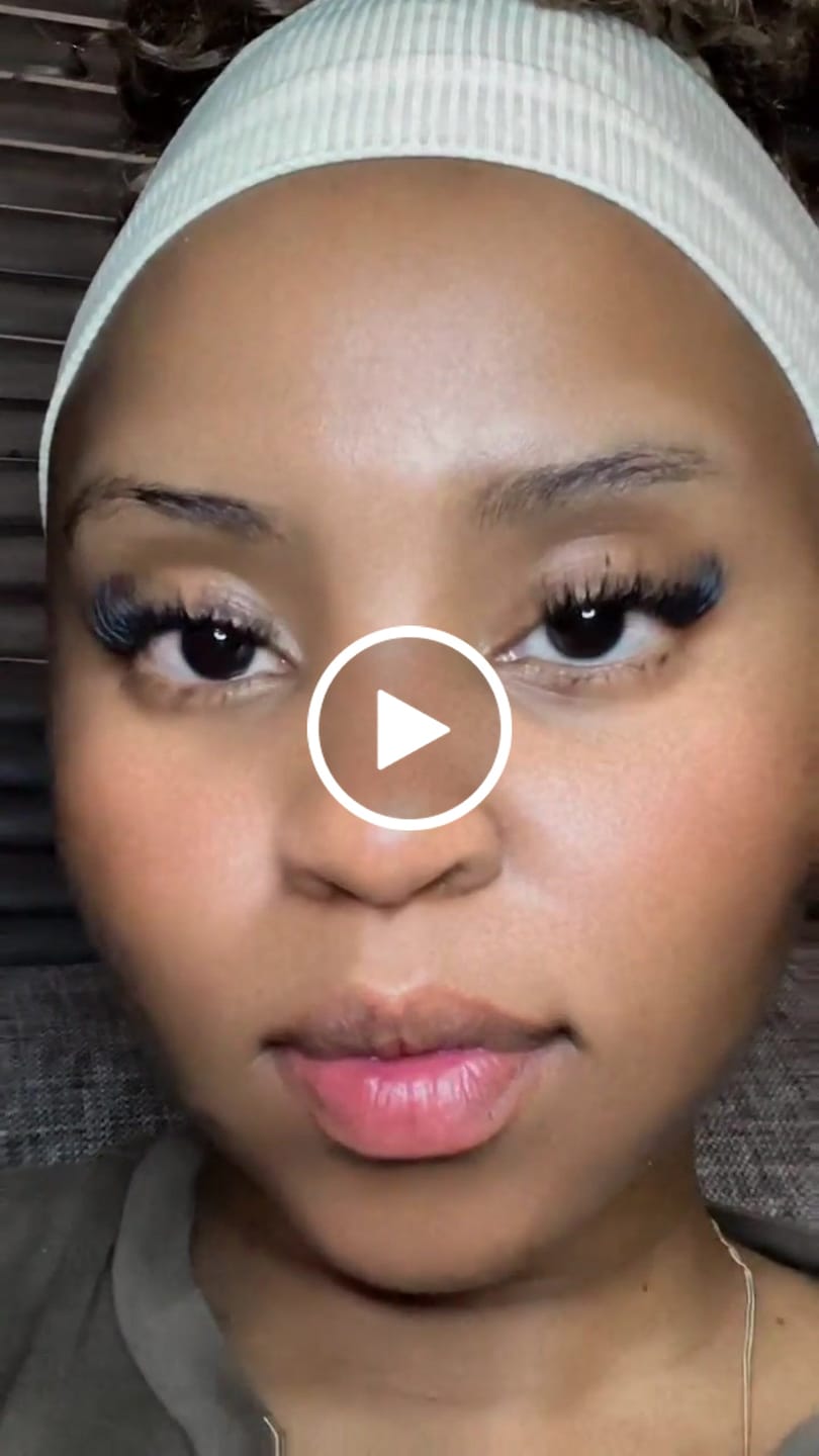 Customer video review of BORN 3D ZURI Lash Kit