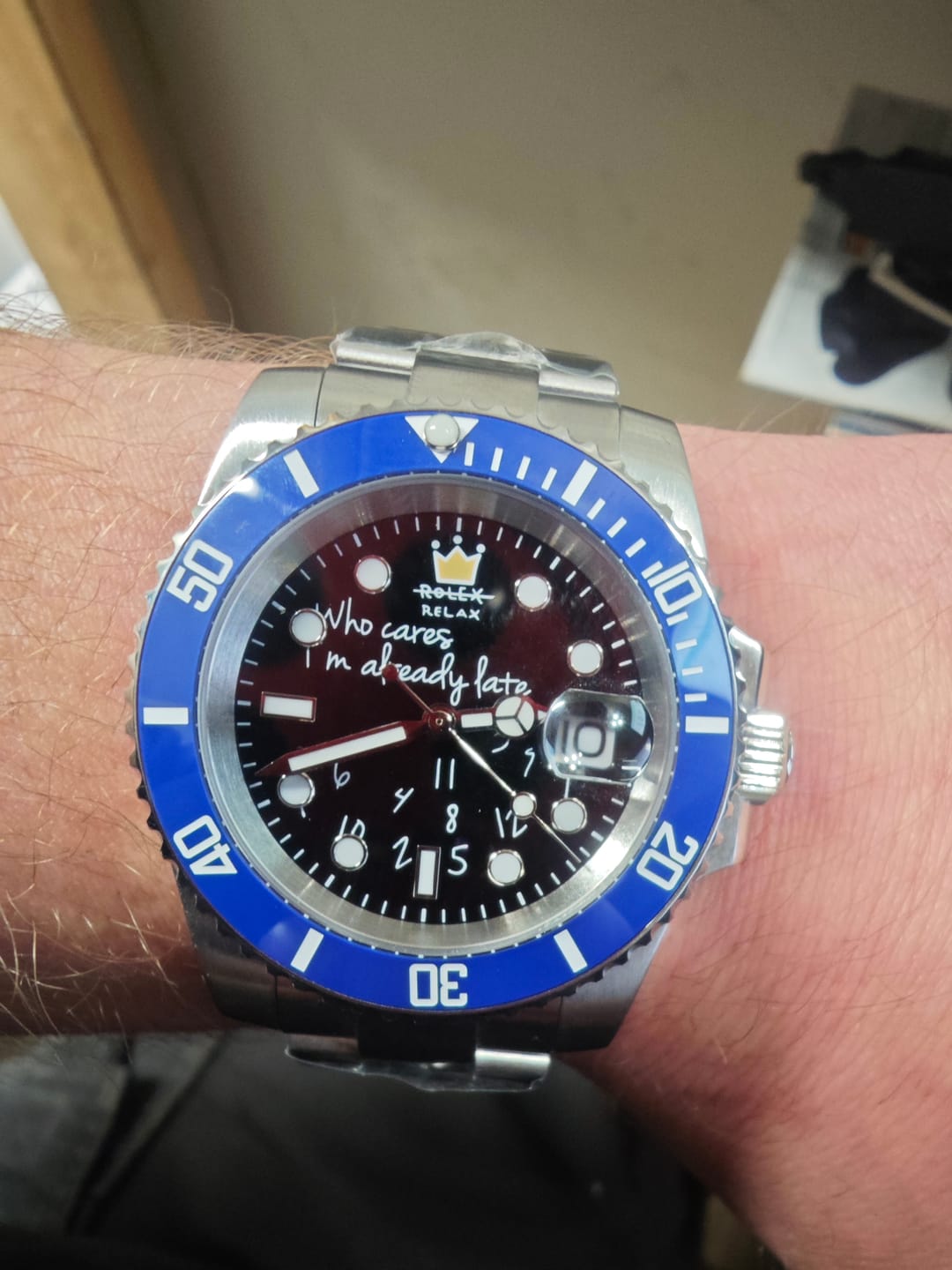 Customer photo review of HYDROCORE CLASSIC WATCH