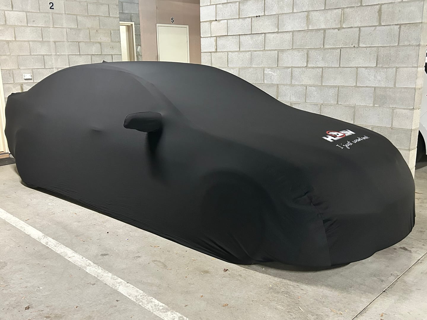 Customer photo review of Custom360 Indoor Bespoke Premium Car Covers - Made to Fit Your Exact Car