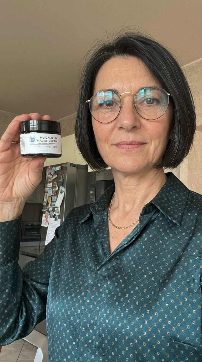 Customer photo review of Crema al magnesio per massaggi articolari