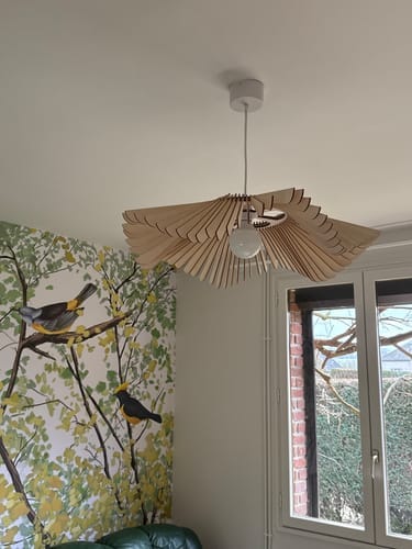 Customer photo review of Rose teinté Chêne | Suspension