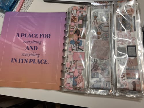 Customer photo review of Hands Off My PET Tape Storage Album