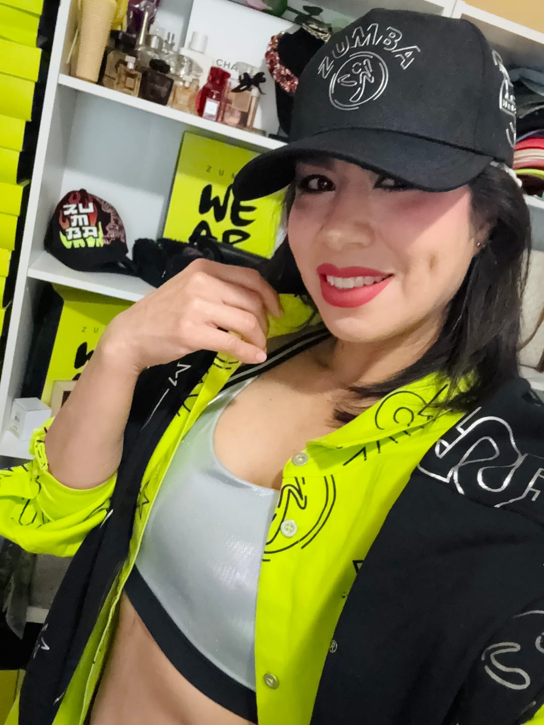 Customer photo review of Zumba 25 Snapback Baseball Hat