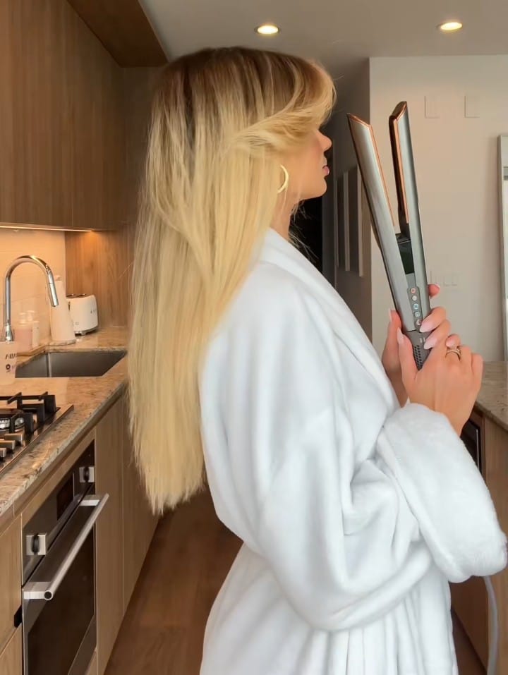 Customer photo review of Novaa® Airstraight - Lisseur Séchant à air sans plaques chauffantes - Nickel/Cuivré