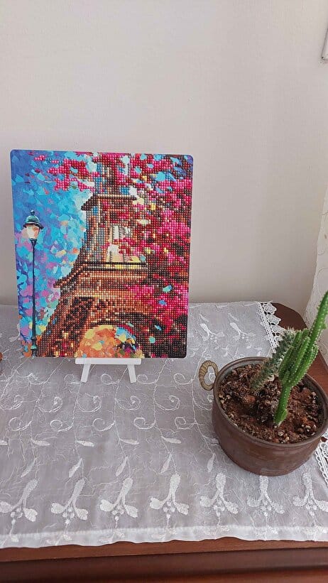 Customer photo review of Elmas Tabloları (40x50)