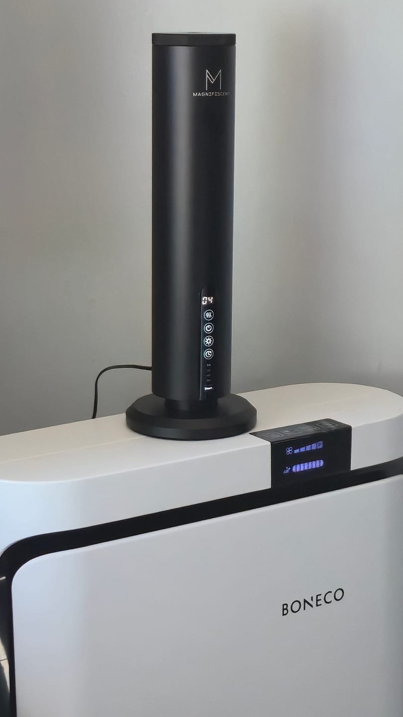Customer photo review of LumaMax – The Most Premium Waterless Diffuser on the Market