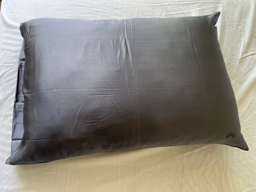 Customer photo review of Funda de Seda 100% Seda Queen 50x70
