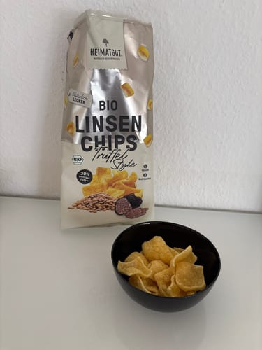 Customer photo review of Bio Linsen Chips Trüffel-Style