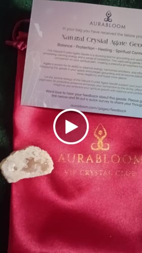 Customer video review of VIP Crystal Club - Monthly Crystal