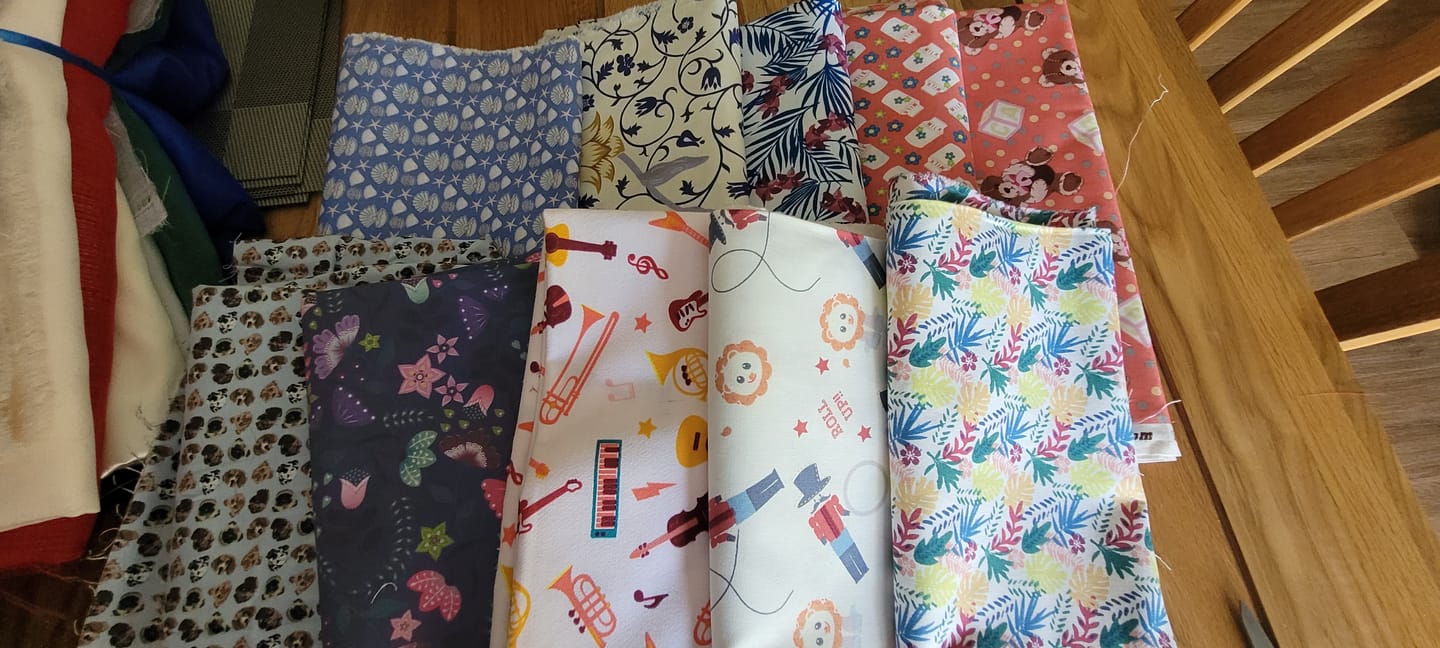 Customer photo review of Cotton Mystery Remnant Bundle