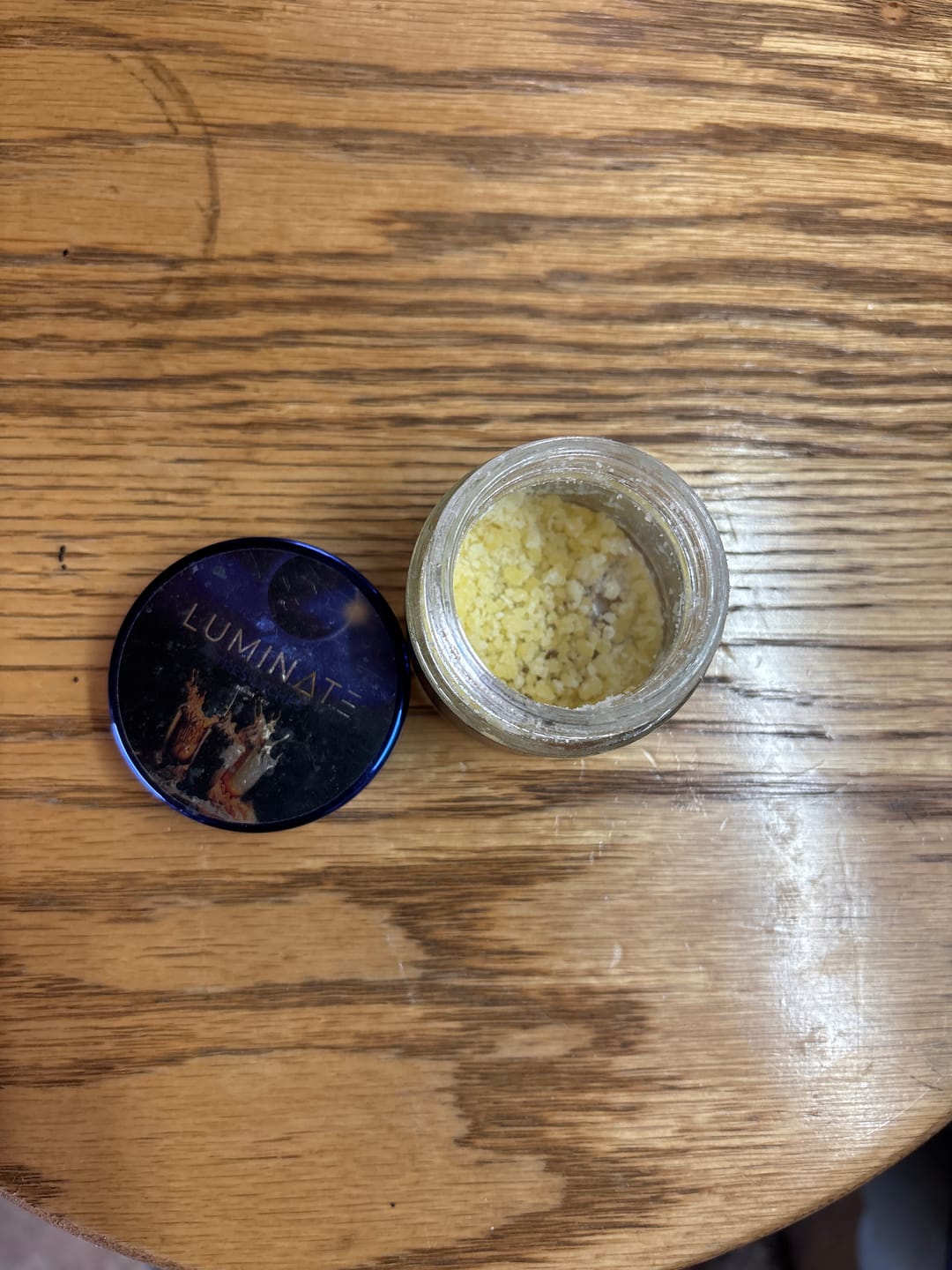 Customer photo review of LUMINATE Live Resin Sugar - 28 Grams