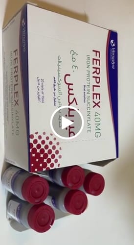 Customer video review of Ferplex 40mg Iron Supplement - 20 Vials x 15ml | Liquid Iron for Deficiency Support