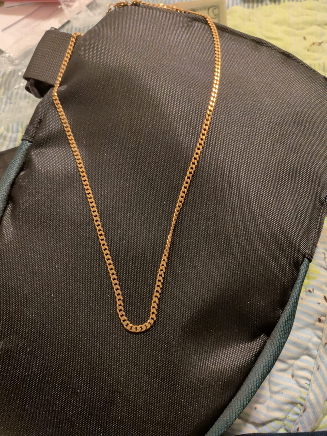 Customer photo review of FREE 3mm Cuban Chain
