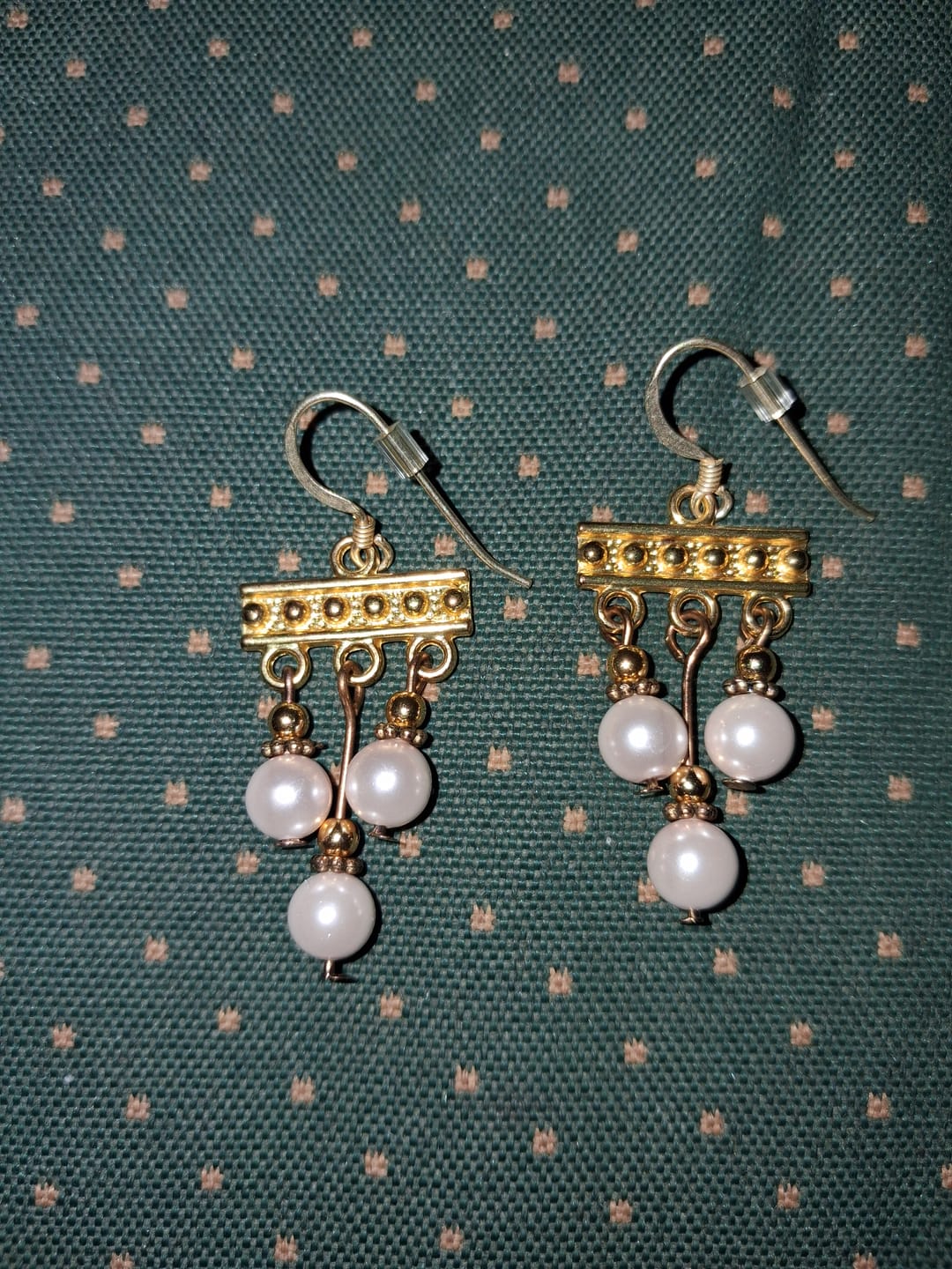 Customer photo review of Orecchini Crotalia di Pompei a tre pendenti