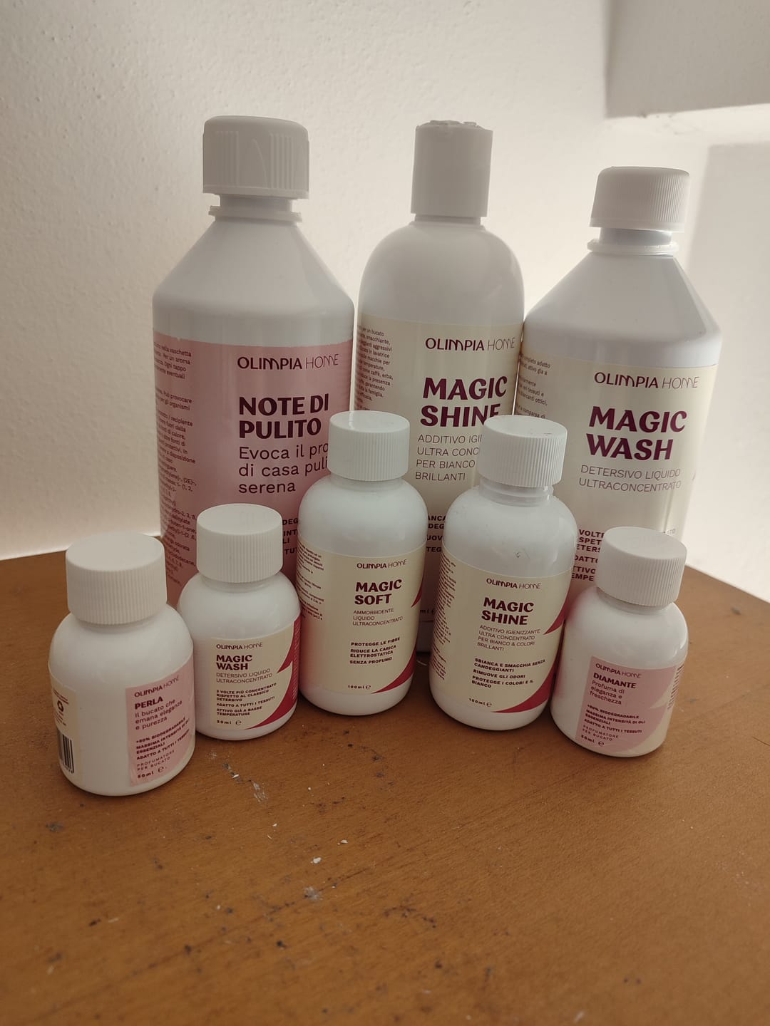 Customer photo review of Magic Wash Liquido - Il Detersivo Professionale per un Bucato Perfetto