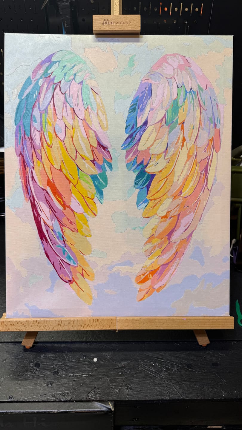 Customer photo review of Angel Wings
