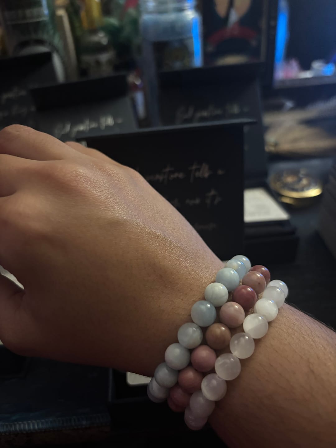 Customer photo review of Selenite Bracelet
