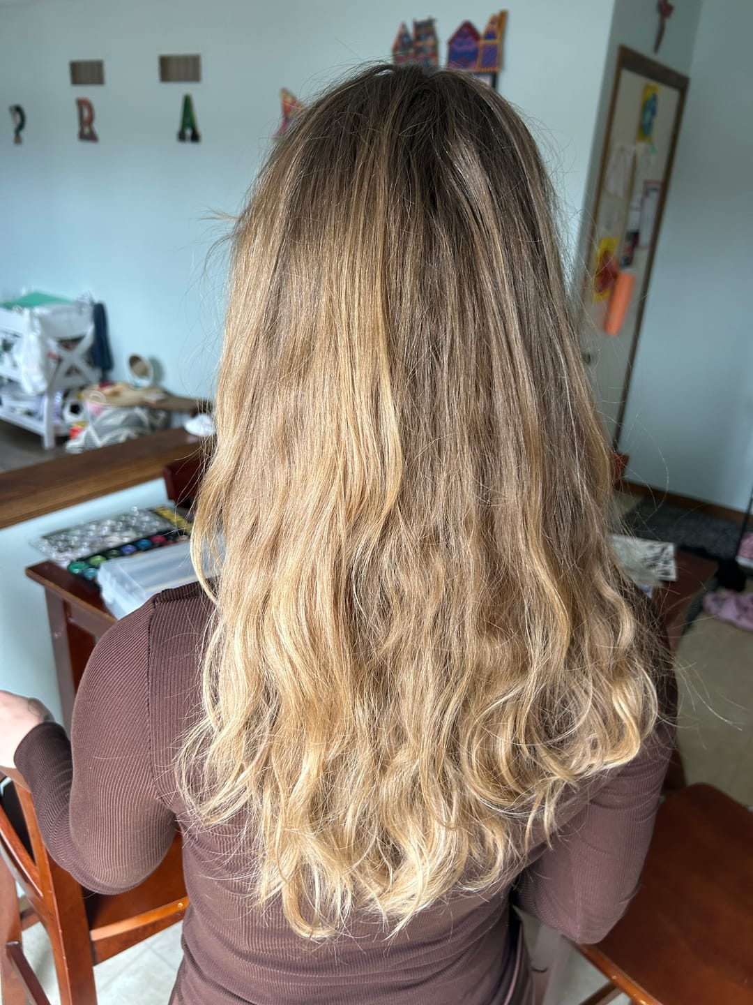 Customer photo review of Moisturizing Shampoo Bar for Dry Scalp