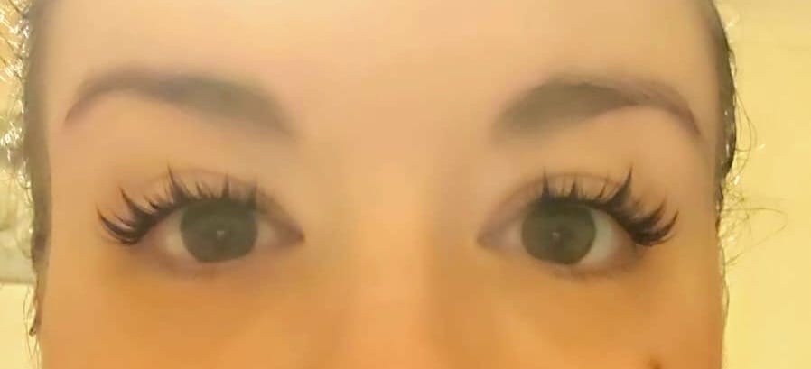 Customer photo review of Fairy Lash Kit