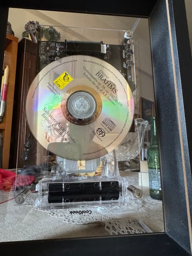 Customer photo review of M1 Music Frame CD Player