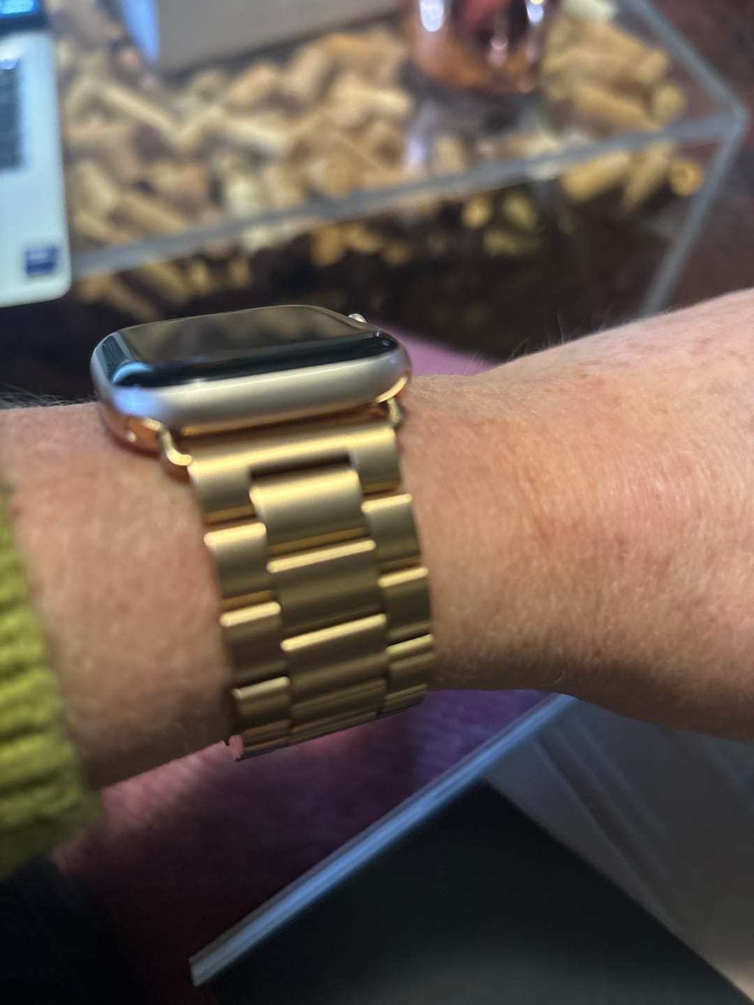 Customer photo review of Tokyo Metal Strap