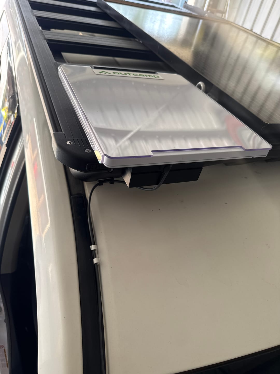 Customer photo review of Starlink Mini ARB Baserack Compatible Mount