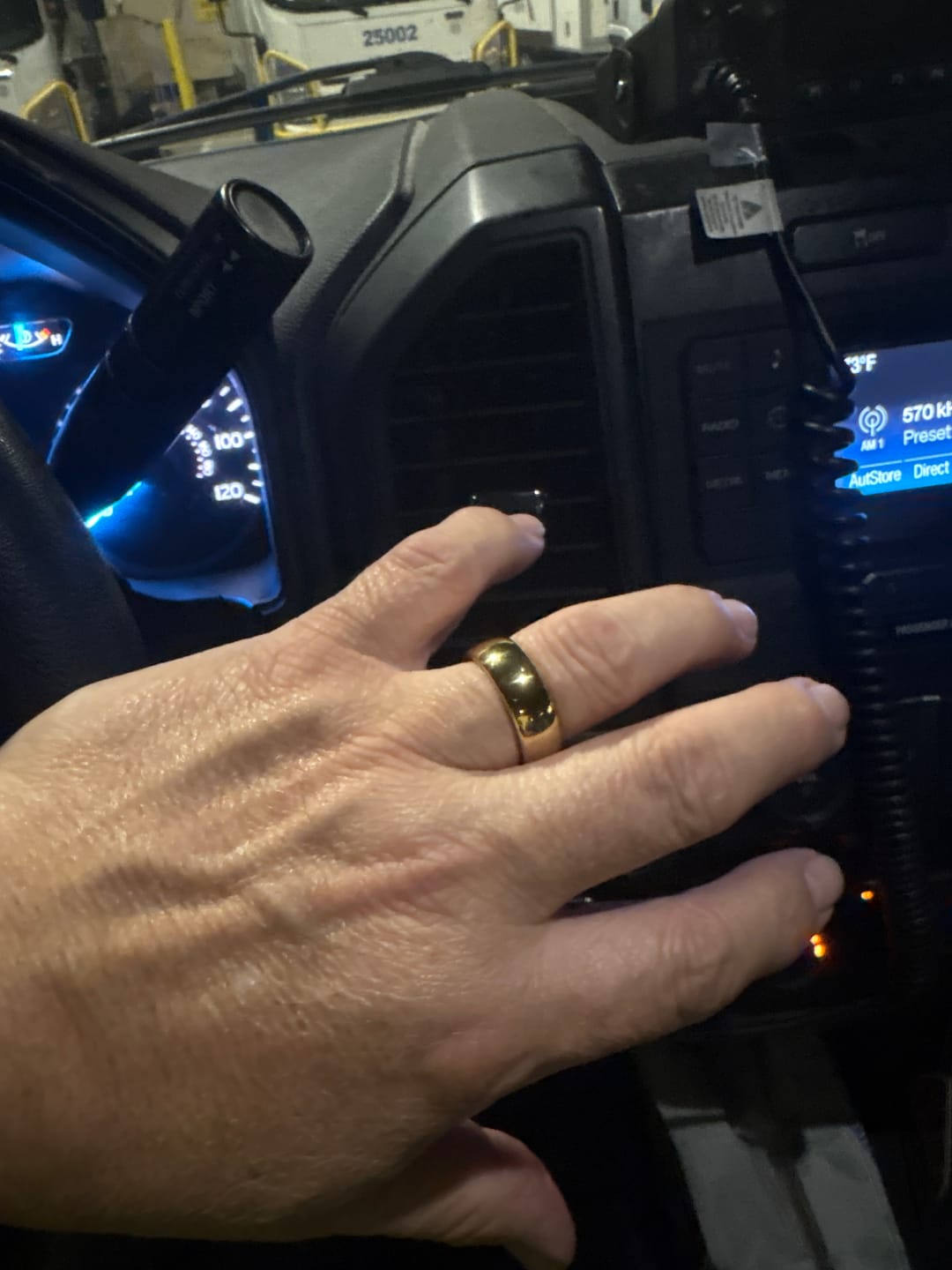 Customer photo review of High Polished Yellow Gold - 8mm