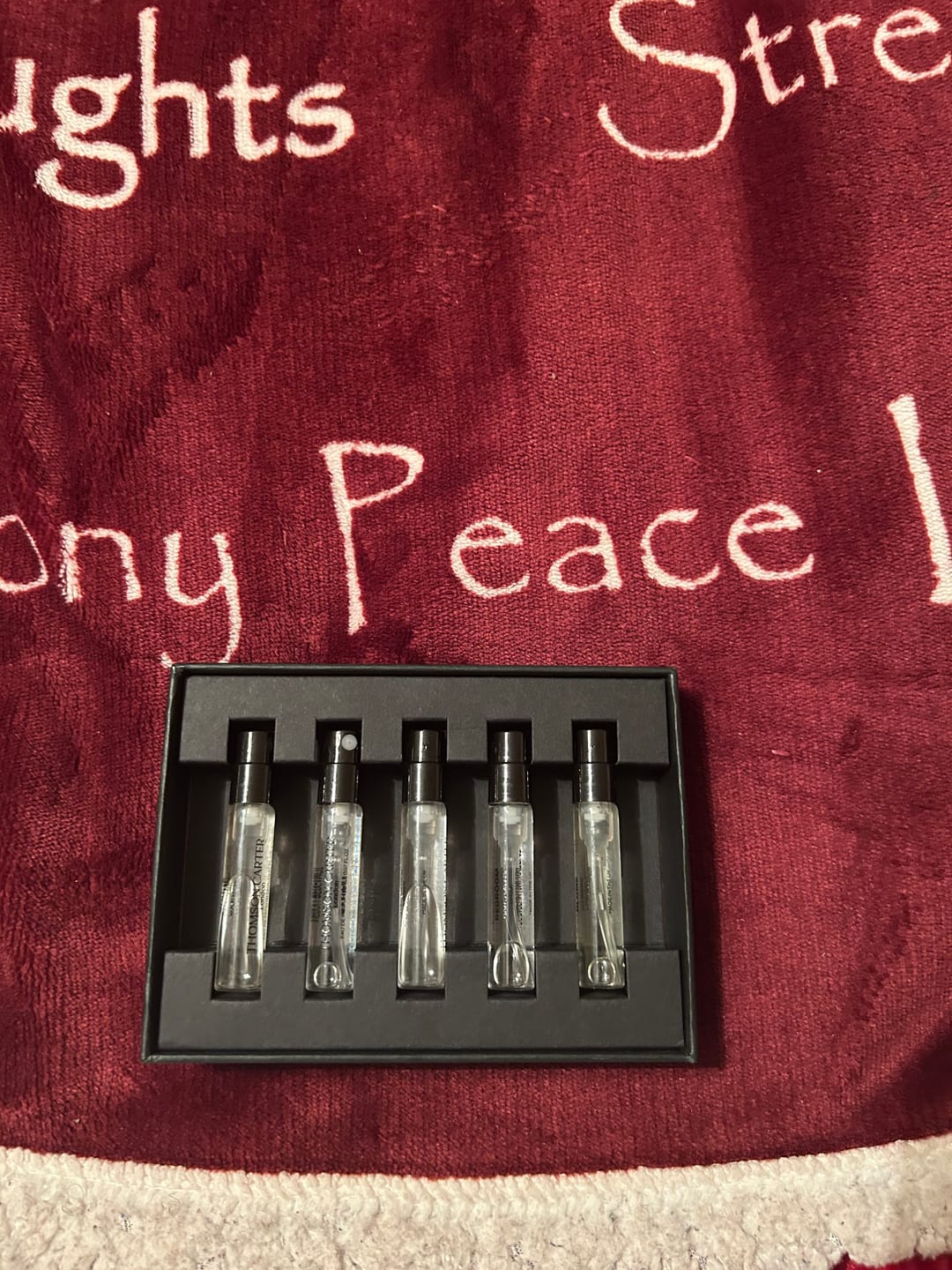 Customer photo review of Fragrance Discovery Kit | 5x 2ml | Eau de Parfum