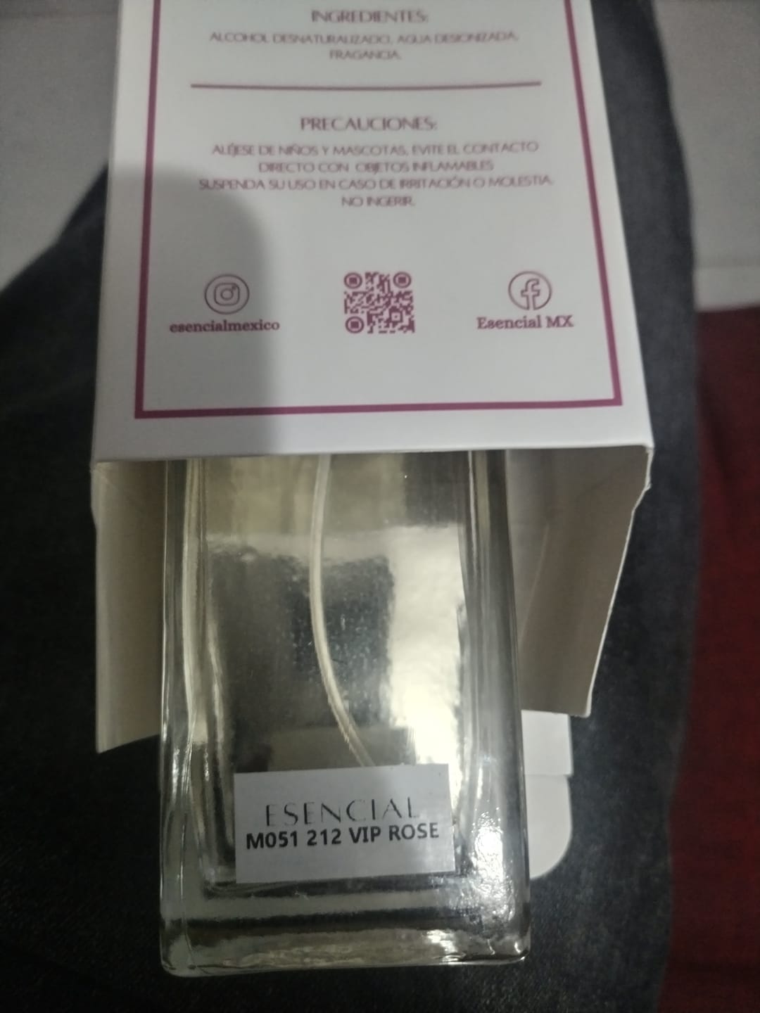 Customer photo review of M051 Inspirado en: 212 VIP Rose - Carolina Herrera