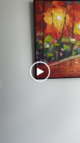 Customer review photo for Colorful Painting #CA402