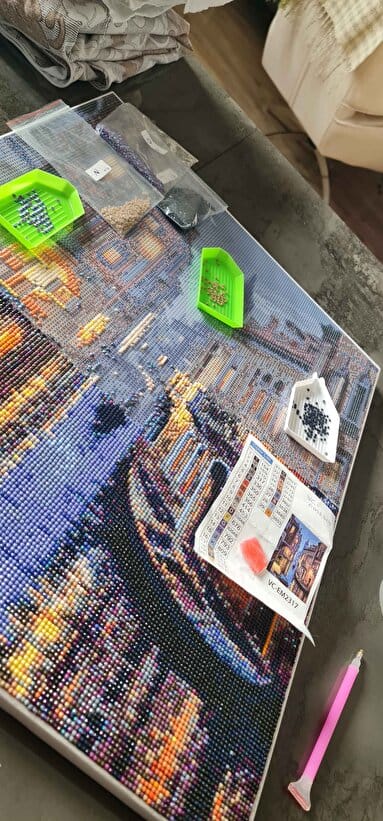 Customer photo review of Elmas Tabloları (40x50)