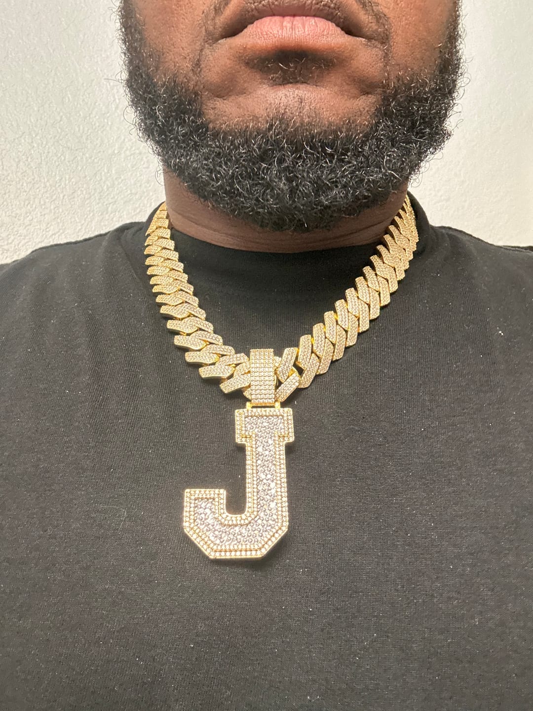 Customer photo review of 20mm 3 Row Prong Cuban Chain