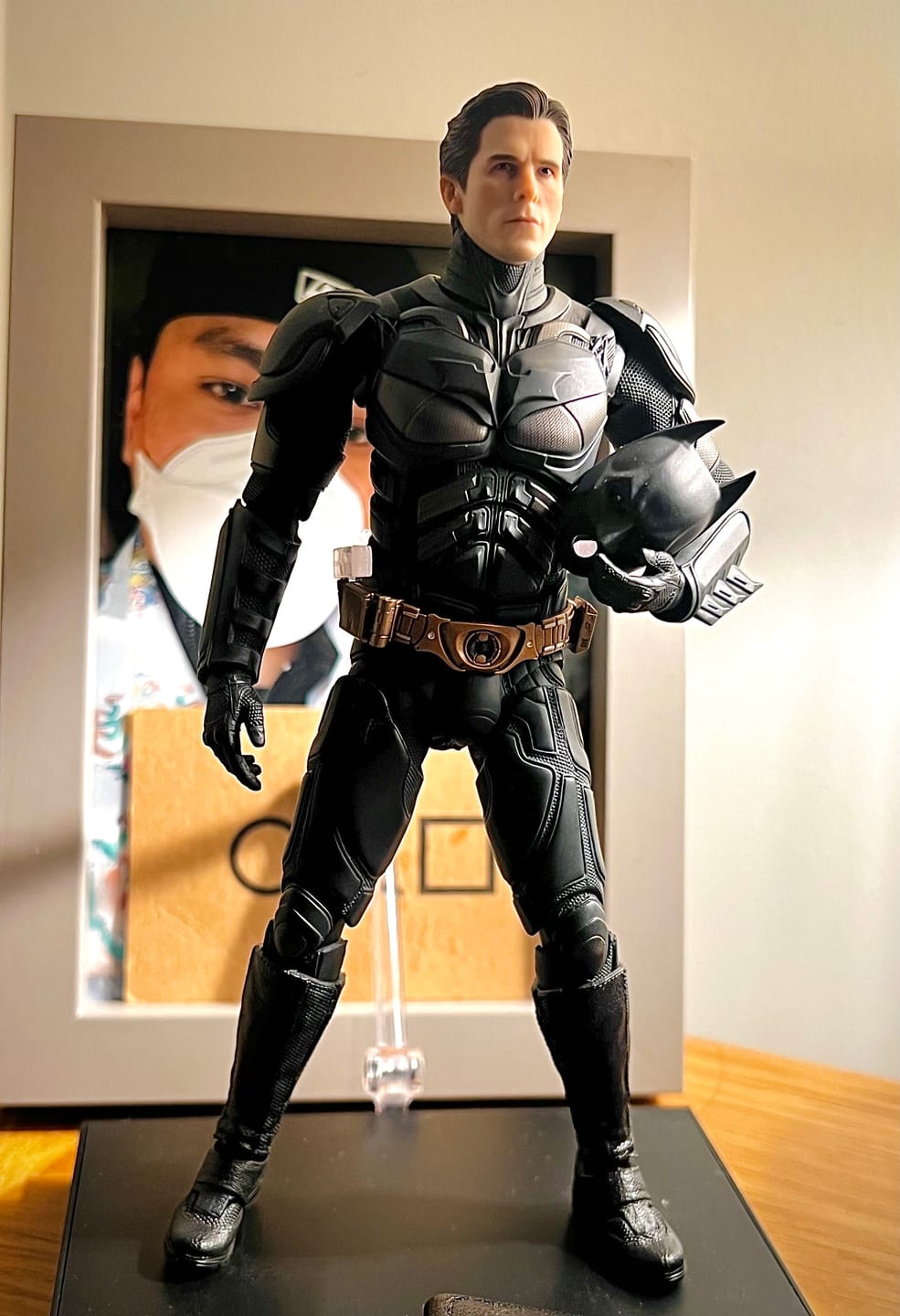 Customer photo review of Batman (TDKR) 1/12 Scale Figure - Deluxe & Standard