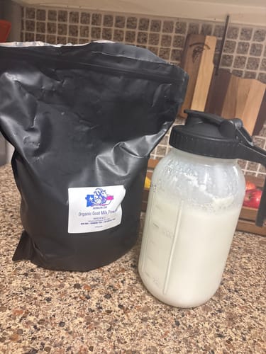 Customer photo review of Organic Goat Milk Powder
