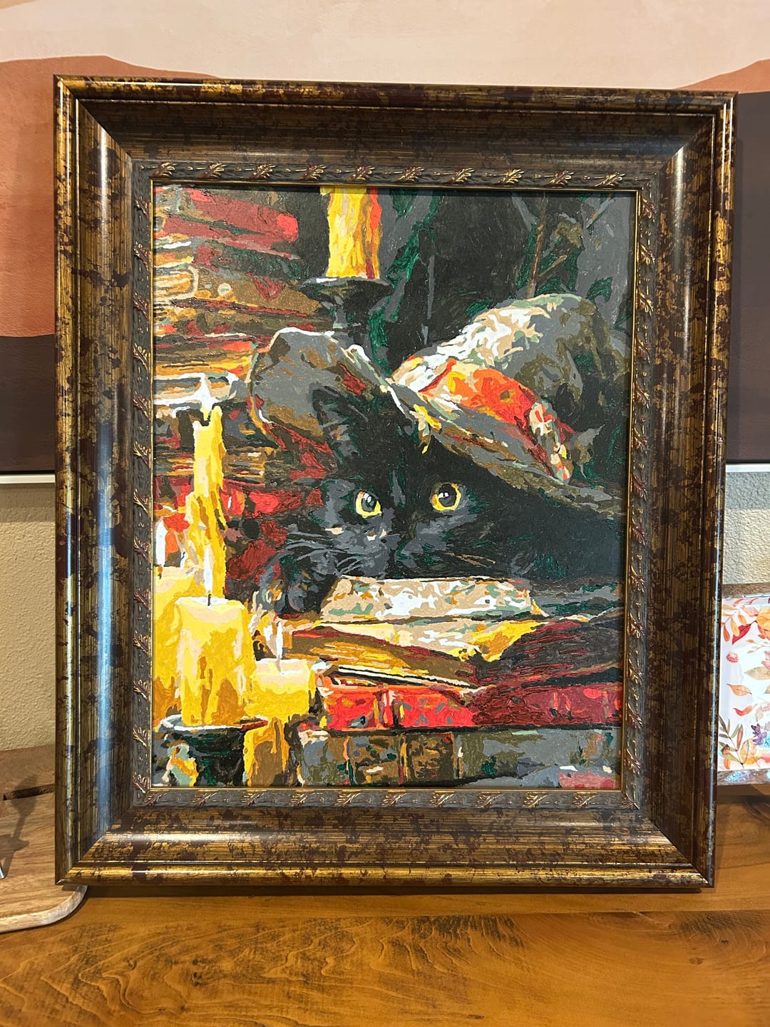 Customer photo review of Spells keeper | Paint by Number