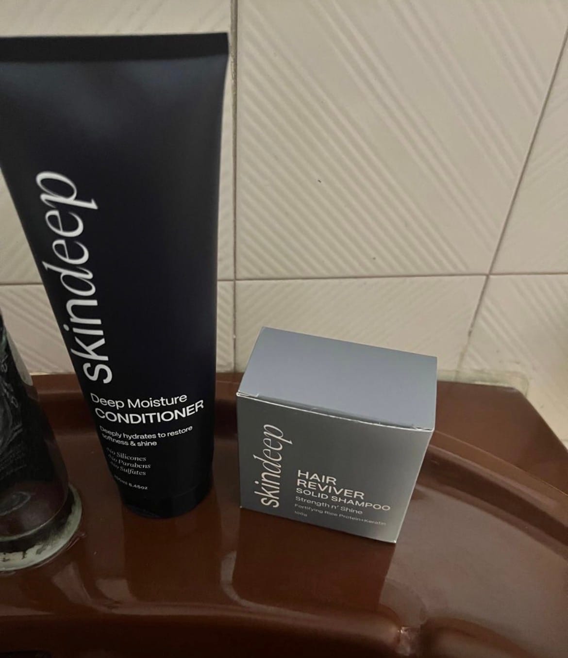 Customer photo review of DEEP MOISTURE CONDITIONER - with Silk Protein+Pro Vit B5
