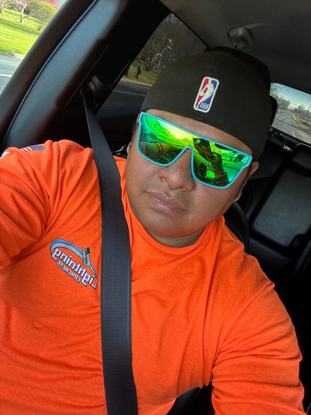 Customer photo review of 80Eighty® Polarized Bay Sunglasses