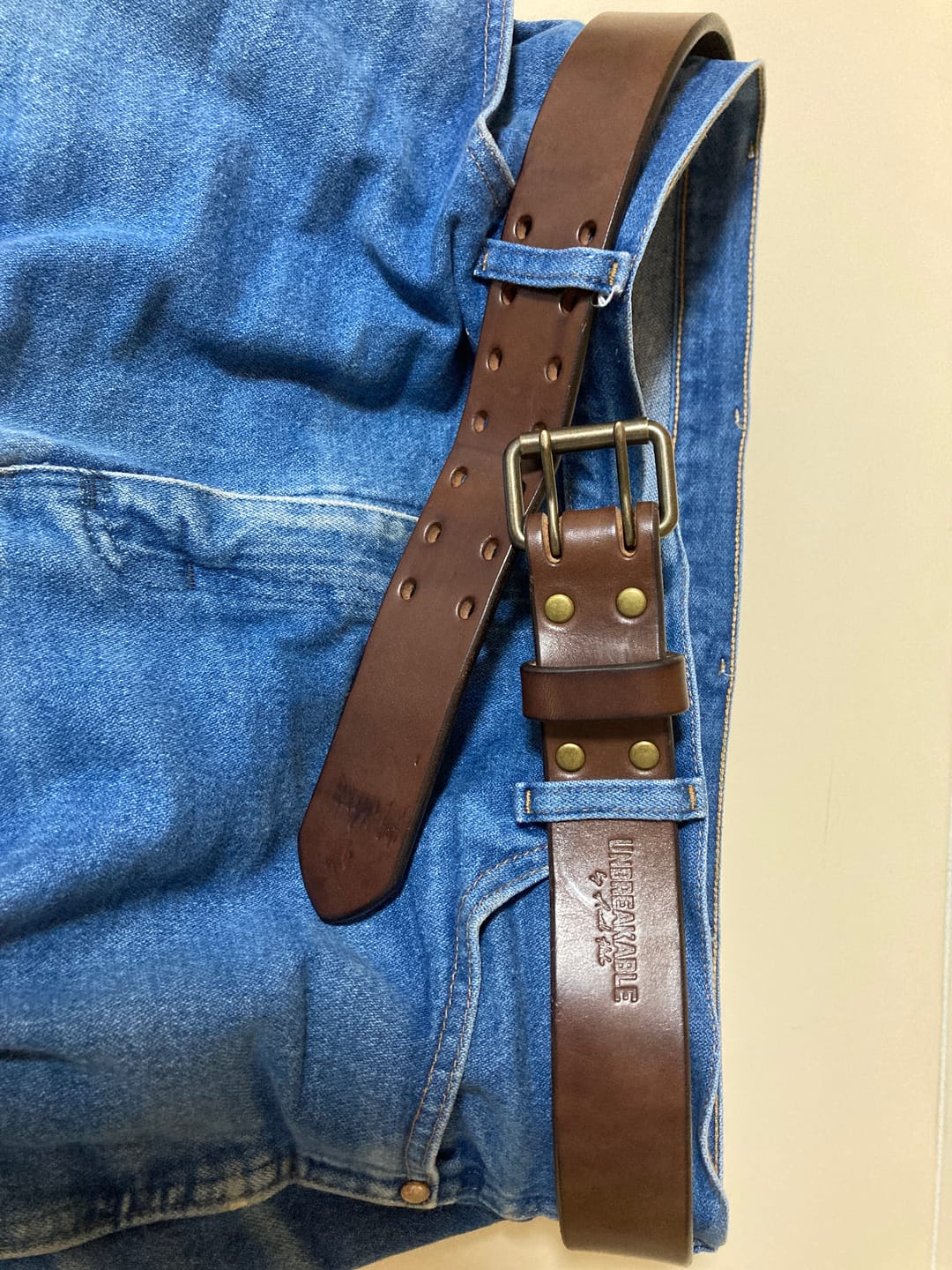 Customer photo review of The Unbreakable Belt