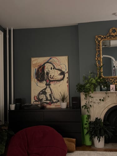 Customer review photo for Abstract Graffiti Art #GA051