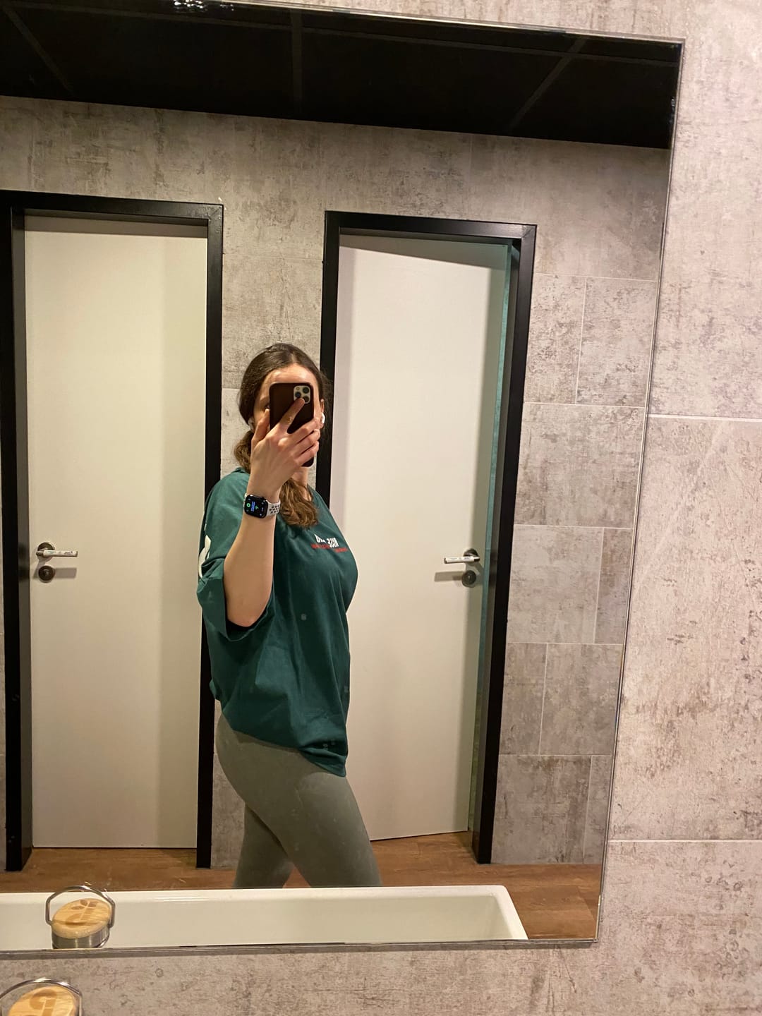 Customer photo review of Rise & Grind Oversize Shirt