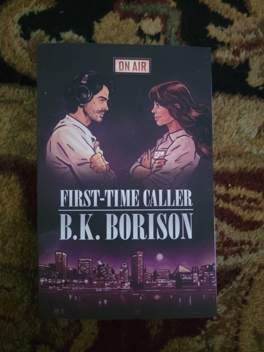 Customer photo review of First-Time Caller by B.K. Borison