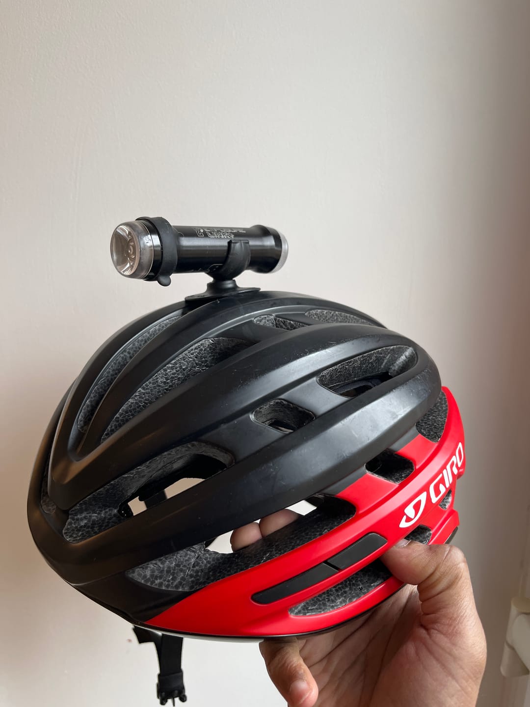 Customer photo review of Helmet Mount