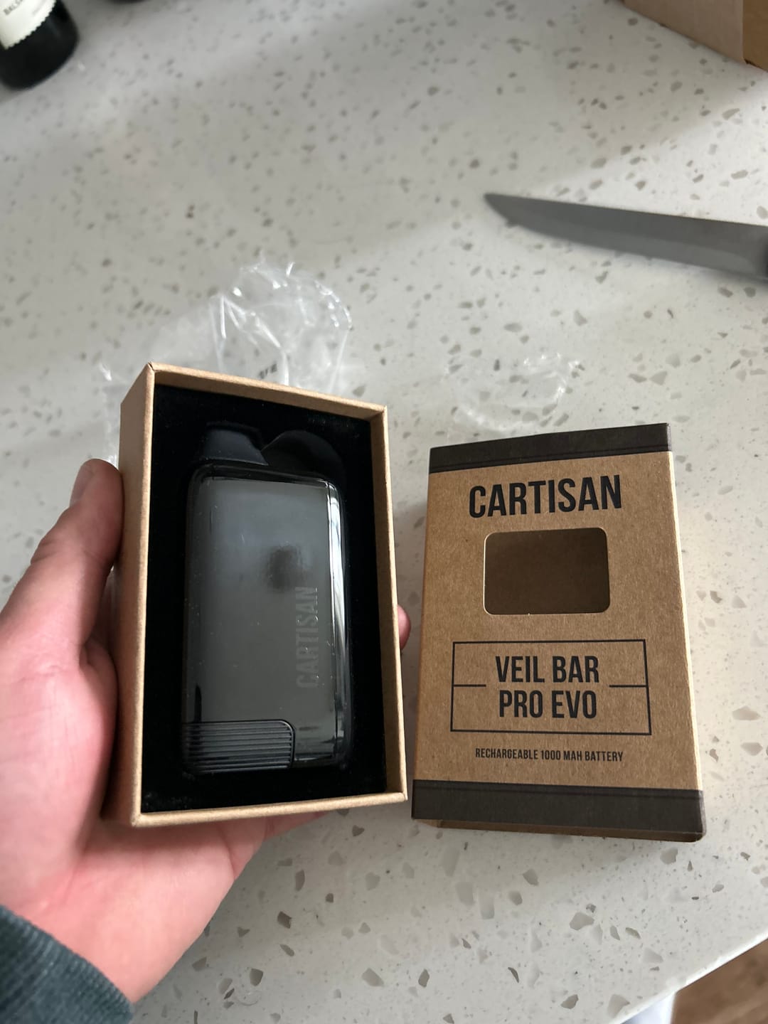 Customer photo review of Veil Bar Pro EVO