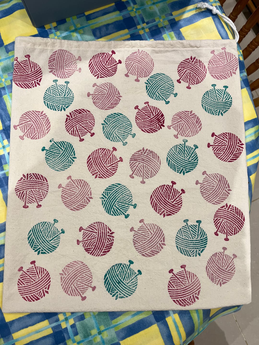 Customer photo review of Calico Fabric