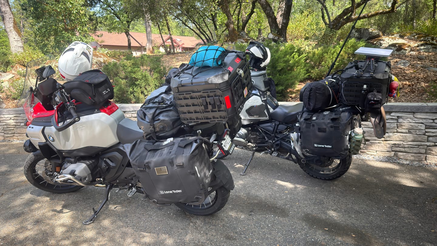 Customer photo review of MotoBags – Semi-Rigid Motorcycle Bags
