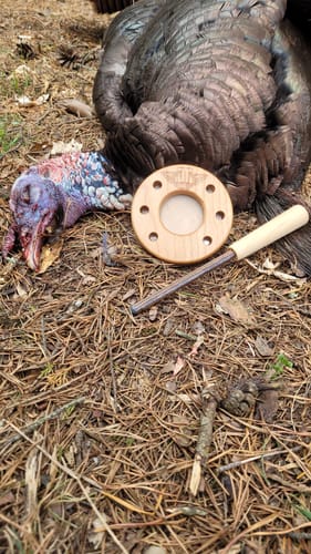 Customer photo review of Ceramic Over Glass All Weather Pot Call