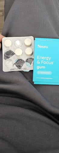 Customer photo review of Energy & Focus Gum