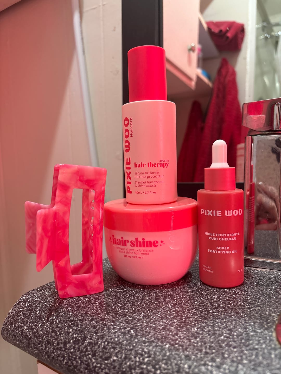 Customer photo review of Hair Mask - Extra Shine & Hydratation