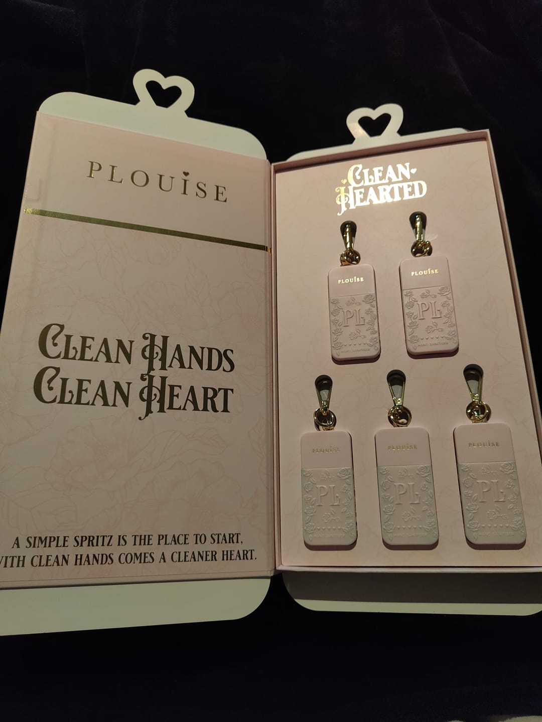 Customer photo review of Hand Cleansing Spray PR Gift Set